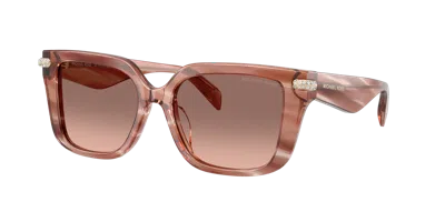 Michael Kors Woman Sunglasses Mk2275bu Santo Domingo In Brown