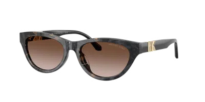 Michael Kors Woman Sunglass Napa Valley In Brown