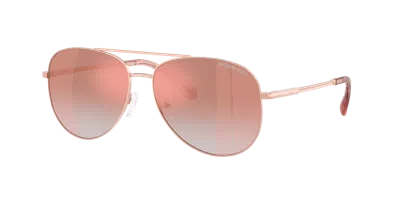 Michael Kors Woman Sunglasses Mk1172 Perledo In Brown