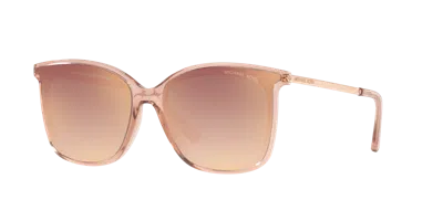 Michael Kors Woman Sunglass Mk2079u Zermatt In Rose Gold Gradient Mirror
