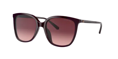 Michael Kors Woman Sunglass Mk2137u Anaheim In Cordovan Gradient