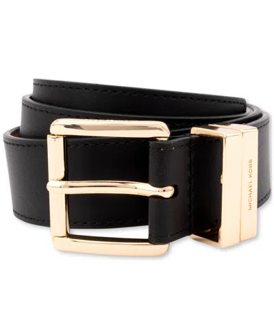 Michael Kors Women's 32mm Leather Belt In Black