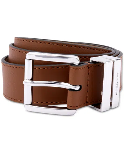 Michael Kors Women's 32mm Leather Belt In Luggage