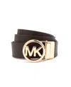 Michael Kors Women's 32mm Reversible Belt In Black