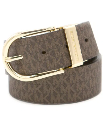 Michael Kors Women's 38mm Reversible Belt In Brown