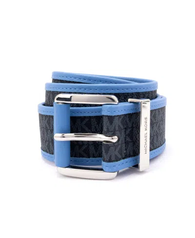 Michael Kors Women's 42mm Logo Belt With Grommets In South Pacific