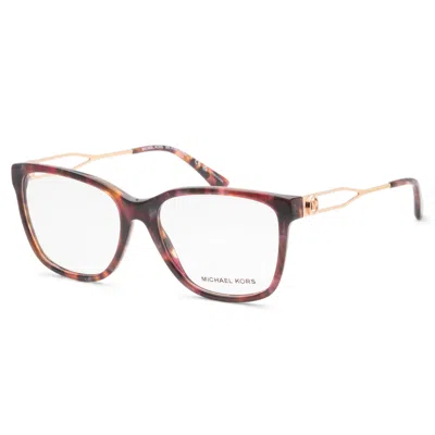 Michael Kors Women's 53mm Pink Tortoise Opticals In Multi