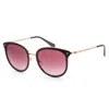 Michael Kors Women's 54 Mm Red Sunglasses Mk1099b-33448h-54 In Black