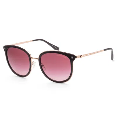 Michael Kors Women's 54 Mm Red Sunglasses Mk1099b-33448h-54 In Black