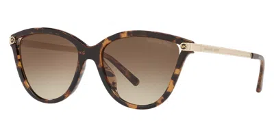 Michael Kors Women's 54mm Dark Tortoise Sunglasses In Brown