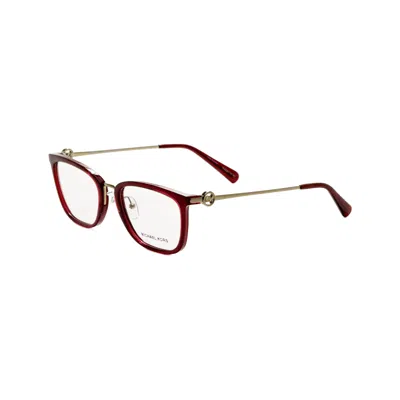Michael Kors Women's 54mm Red Opticals In Pink