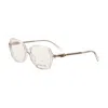 Michael Kors Women's 56mm No Color Opticals In Neutral