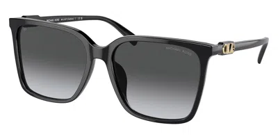 Michael Kors Womens Black Mk2137u 57 Anaheim Square-frame Acetate Sunglasses