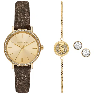 Michael Kors Women's Addyson Gold Dial Watch