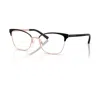 Michael Kors Women's Adrianna Iv Eyeglasses In Black/ Rose Gold