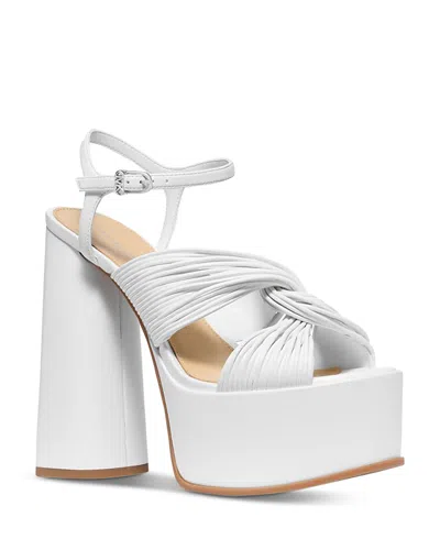MICHAEL KORS WOMEN'S ALESSIA PLATFORM SANDALS