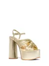 Michael Kors Alessia Metallic Platform Sandal