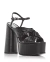Michael Kors Alessia Platform Sandal In Black