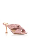 Michael Kors Women's Alessia Slide Sandals In Smokey Rose