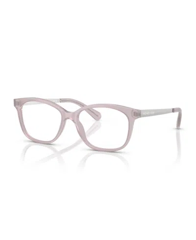 Michael Kors Women's Ambrosine Eyeglasses, Mk4035 In Purple