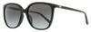 Michael Kors Women's Anaheim Sunglasses Mk2137u 30058g Black 57mm In Black
