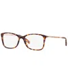 Michael Kors Women's Antibes Eyeglasses, Mk4016 In Sunset Confetti Tortoise