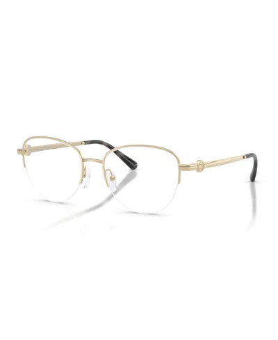 Michael Kors Women's Antiparos Eyeglasses, Mk3109 In Light Gold