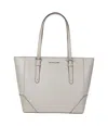 Michael Kors Women's Aria To Zi Ebbled Leather Shoulder Tote Bag In Multi