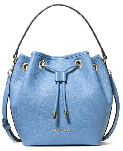 Michael Kors Women's Avery Bucket Messenger Handbag In Blue