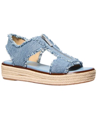 Michael Kors Women's Berkley Espadrille Platform Sandals In Blue