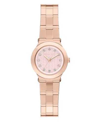 Michael Kors Women's Billie Three-hand Rose Gold-tone Stainless Steel Watch, 26mm