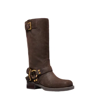 Michael Kors Women's Boots  - Crosby Motorcycle Boot - Brown