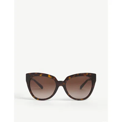 Michael Kors Womens Brown Mk2090 Paloma Cat-eye Sunglasses