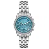 Michael Kors Women's Bryant Blue Dial Watch In Metallic