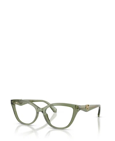 Michael Kors Women's Cat Eye Bellano Eyeglasses, Mk4164u In Green
