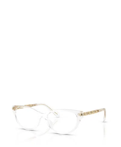 Michael Kors Women's Cat Eye Douro Valley Eyeglasses, Mk4171u In Transparent