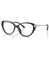 Michael Kors Women's Cat Eye Eyeglasses, Mk4098bu53-o In Black