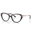Michael Kors Women's Cat Eye Eyeglasses, Mk4098bu53-o In Cordovan