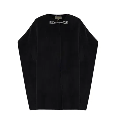 Michael Kors Women's Coats  - Double - Face Wool Cape - Black