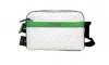 Michael Kors Women's Cooper Pvc Utility Crossbody Bag Small In Bright White Palm In Multi