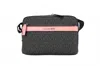 Michael Kors Women's Cooper Signature Pvc Utility Crossbody Bag Small In Black Pink In Black
