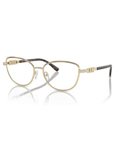Michael Kors Women's Cordoba Eyeglasses, Mk3076b In Shiny Light Gold