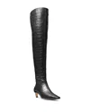 Michael Kors Women's Cosmo Kitten Heel Boots In Black