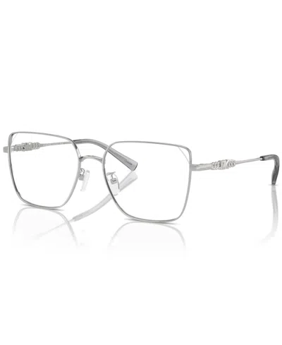 Michael Kors Women's Dali Eyeglasses, Mk3083d In Shiny Silver
