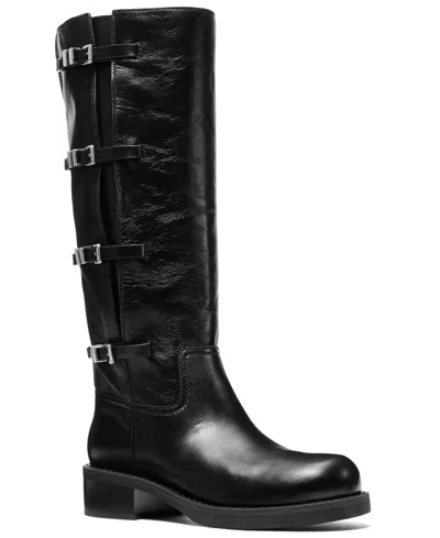 Michael Kors Women's Darrington Block Heel Boots In Black