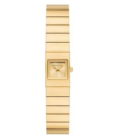 Michael Kors Women's Darrington Two-hand Gold-tone Stainless Steel Watch, 14mm