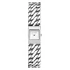 Michael Kors Mini Darrington Silver-tone Chain-link Watch In Metallic