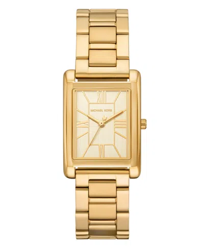 Michael Kors Women's Essex Gold-tone Stainless Steel Watch, 26x36mm