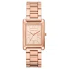 Michael Kors Essex Watch, 26mm X 37mm In Brown