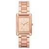 Michael Kors Essex Watch, 26mm X 37mm In Gold